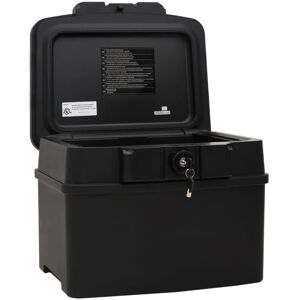 Berkfield Home - Mayfair Safe Box Black 44x37x34 cm Polypropylene