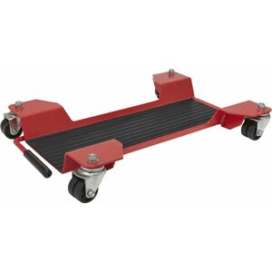 LOOPS Motorcycle Centre Stand Moving Dolly - 220kg Weight Limit - Anti-Slip Rubber Pad