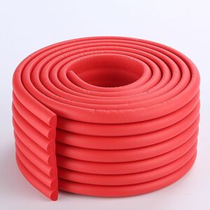 LANGRAY Multifunctional Edge and Corner Guard Coverage Baby Safety Bumper diy 2m (red)