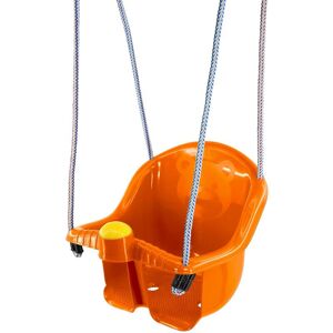 MTS - Orange Swing Seat for Baby ChildrenToddler Outdoor Garden Rope Safety Safe Swing - Orange