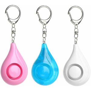 TINOR Personal Alarms for Women, 125 db Emergency Self-Defense Security Alarm Keychain for Kids Women and Elders - 3 Pcs