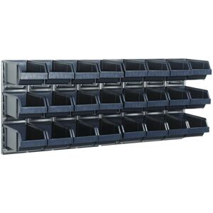 Berkfield Home - Raaco Bin Wall Panel x2 with 24 Bins 181228