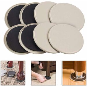 Rhafayre - Reusable Furniture Sliders for Heavy Furniture - Multi-Surface Sliders for Carpet - Furniture Movers Hardwood Floors, Move Your Furniture