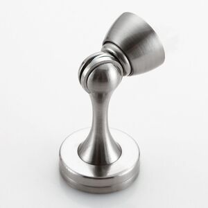 Groofoo - Set of 4 Stainless Steel Magnetic Door Stops with Soft Close for Heavy Duty Wall Doorㄗbrushed steelㄘ