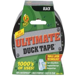 Shurtape - Duck� Tape Ultimate 50mm x 25m Black - ,