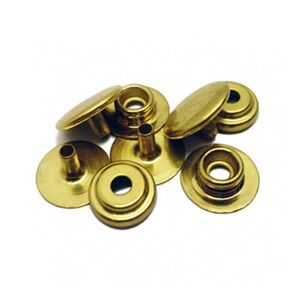 C.S. OSBORNE C.s.osborne - Size 20 (Baby Snaps) Brass on Steel Snap Fasteners 4 Piece Set