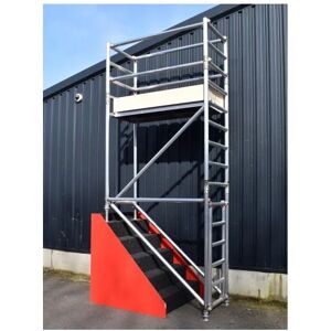 BPS ACCESS SOLUTIONS Stair Scaffold Tower, Platform Height 5.8m (19') Platform Height