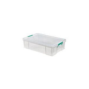 Storestack 37L Storage Box Clear