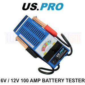 6v - 12v 100 Amp Battery Load & Charging System Tester - Battery Test 7015 - Us Pro