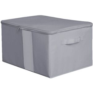 PESCE Visual Clothes Storage Box Quilt Clothes Storage Bag gray l