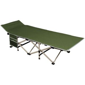 Yaheetech - Folding Camping Bed Portable Camping Cot Outdoor/Indoor, Army green