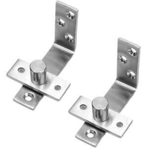 LINGHHANG 1 pair of stainless steel hinges, suitable for doors with a thickness of 28 mm and a weight of 20 kg