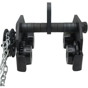SECUREFIX DIRECT 1 Ton 6 Metre Geared Trolley - Lifting Beam Hoist Girder Travel Overhead Tackle