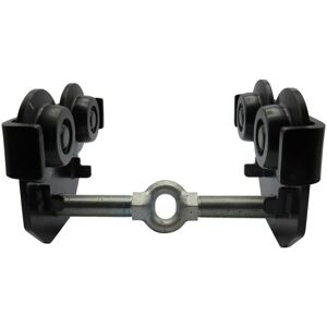 SECUREFIX DIRECT 1 Ton Screw Type Push Trolley - 1000KG Beam Girder Plain Travel