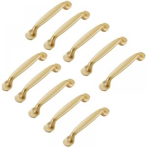 10 pieces 96 mm golden cabinet handles – furniture handles, kitchen cabinet door handles Ymyny