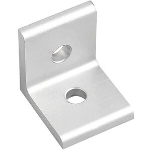 CYSLMUK 10 Pieces Metal Fixing Bracket, Fixing Bracket (30 x 30 x 26mm), Shelf Bracket 90 Degree Angle Bracket, Metal Bracket for Aluminum (30 x 30 x 26mm)
