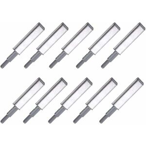 Gotrays - 10 push button opening systems, kit for door, drawer, furniture, wardrobe