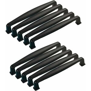 10pcs Hole Distance 160mm Furniture Handle Kitchen Bedroom Cabinet Door Stick - Alwaysh