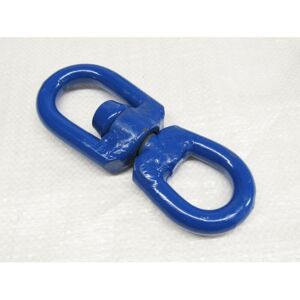 Securefix Direct - 19MM Blue Painted Bow & Bow Swivel - 12000KG Marine Boat Mooring Sailing