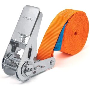 Linghhang - 1pcs 800kg 6m One-Piece Ratchet Tie Down Straps Lashing Straps
