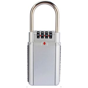 Linghhang - 1PCS Key Box, Silver Coded Key Box, Storage Combination Safe, Secure Storage for Selected Access Keys