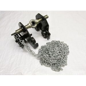 Securefix Direct - Screw Type Geared Beam Trolley 2 Ton x 6 Metre (Adjustable Travel Girder Hoist)
