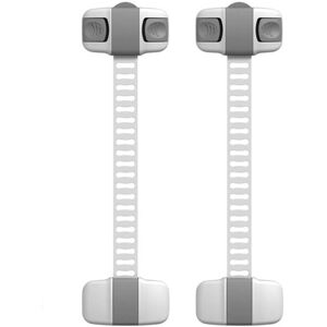ZVD - 2pcs Child Window Blocks Baby Window Restraint Baby Safety Locks Gray