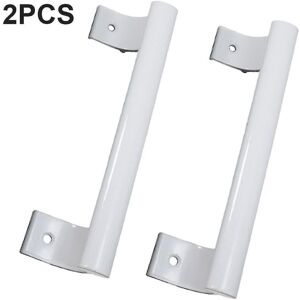 Csparkv - 2pcs/set (white) Sliding Door Handles Easy Install Garage Barn Kitchen Modern Aluminum Showcase Dr