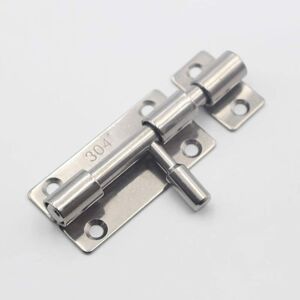 ZVD - 304 Stainless Steel Stall Lock or Padlock Latch - Latch Lock Padlock Sliding Gate Latch Toilet Latch