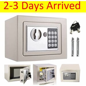 Briefness - digital secure safe box electronic high security home office money safety steel