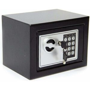Briefness - 4.6L digital steel safe electronic security home office money cash safety box 2 keys