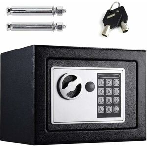 Dayplus - 4.6L Electronic Password Security Safe Money Cash Deposit Box Combination Lock Safety