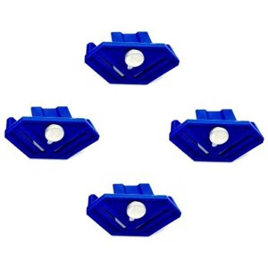 TLILY 4PCS Clamp Set 90 Degrees Corner Clamp Wood Angle Clamps Woodworking Frame Clamp Corner Holder t Joints Fixture Tools