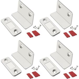 ZVD - 4pcs Magnetic Cabinet Door Magnet Thin Magnetic Velcro Cabinet Door