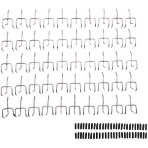 Tlily - 50 Pcs 2-Inch Pegboard Hooks Wall Shelf Tool Hangers Home Storage Organizer Display Hardware Tools