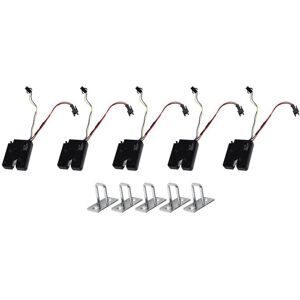TLILY 5Pcs Small Cabinet Door Electronic Lock dc 12V Vending Machine Electric Control Mini Drawer