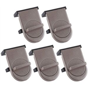 Tlily - 5Pcs Window Covers Lock Stopper Sliding Safety Door for Proof Glass