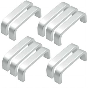YMYNY 64 mm), 10pcs Mini Aluminum Kitchen Cabinet Door Handles Cupboard Drawer Bedroom Furniture Pull mumu