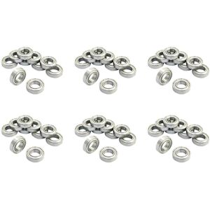 Tlily - 6800Z 10 x 19 5mm Deep Groove Ball Bearing Single Row Shielded - 60Pcs