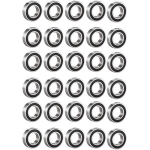 TLILY 6903-2RS Bearing ABEC-1 (10 Pcs) 17x30x7 mm Thin Section 6903 2RS Ball Bearings 6903RS 61903 Bearing X3 I466469