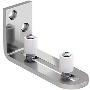 Ymyny - Adjustable floor guide, wall/door floor guide for wooden sliding doors made of stainless steel