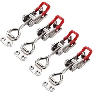 Linghhang - Adjustable Toggle Latches - Toggle Latch - Box Latch - Adjustable Clamping Toggle Latch Lever Clasp - 4 Pieces Clamping Latches