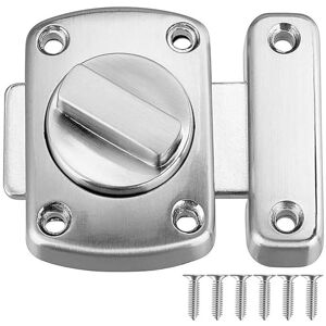 Alwaysh - latch bathroom door lock cabinet window swivel latch security lock and toilet latch brushed stainless steel latch
