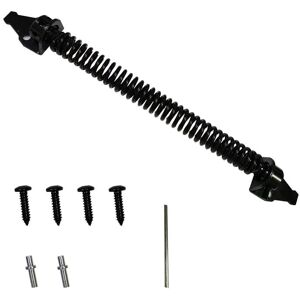 ALWAYSH 36cm Adjustable Spring Door Closer, Automatic Door Closer, Door Spring with 4 Screws, for Garden Door, Wooden Gate and Farm Fences (36 x 3.9 x 3.9