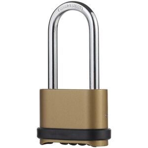 Alwaysh - Digit Combination Padlock, Waterproof Long Shackle Combination Padlock for Outdoors in Zinc, Security Padlock for Gardens, Yards, Doors,