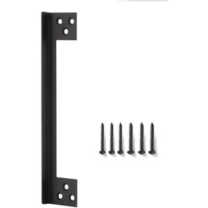 Alwaysh - Door Latch, 7 Inch Stainless Steel Sliding Door Safety Guard, L-Shaped Door Latch (7 Inch)