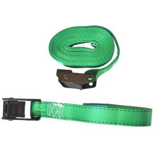 Alwaysh - Pack of 2 5m x 25mm luggage straps with claw buckle, green