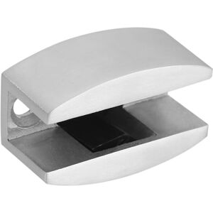 Memkey - Lower floor guide, sliding for floor mounting made of 304 stainless steel to keep the glass door aligned on frameless glass doors (8-14 mm