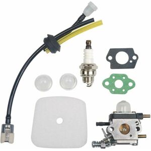 SERBIA C1U-K54A Kit de carburateur avec filtre à air et bougie d'allumage - Pour Mantis 7222 7222E 7222M 7225 7230 7234 7240 7920 7924
