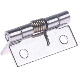 Csparkv - Cabinet Door Hinges 1Pcs 2 Inch Long Stainless Steel Self Closing Hinge Corner Spring Pull Door Hinge Furniture Cabinet Repair Hardware